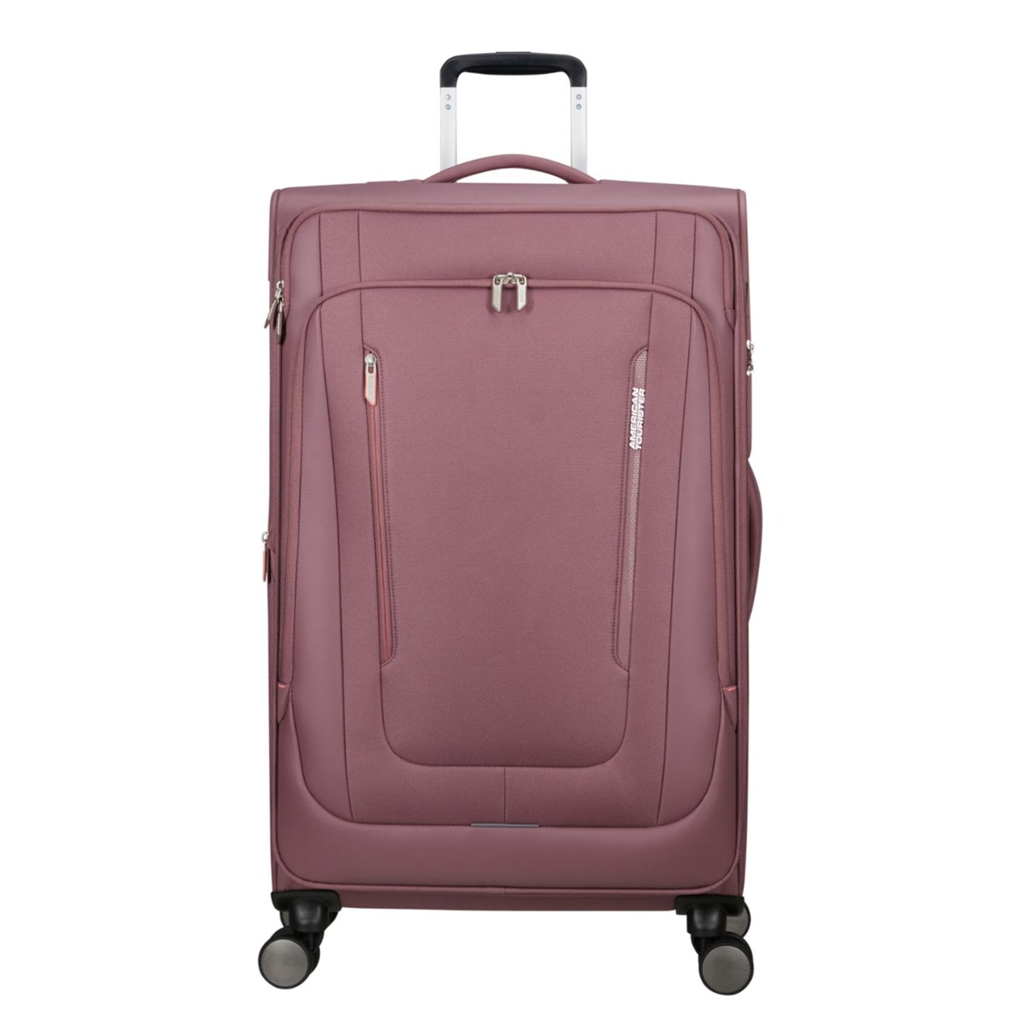 American Tourister Wanderlite Spinner L - Uitbreidbaar 108/123 liter - 79x48x31/34 cm - galactic mauve
