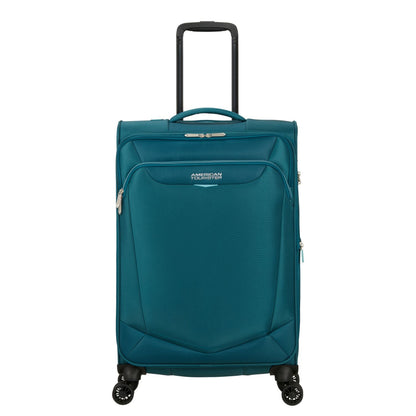 American Tourister Summerride Spinner M Expandable TSA totally teal