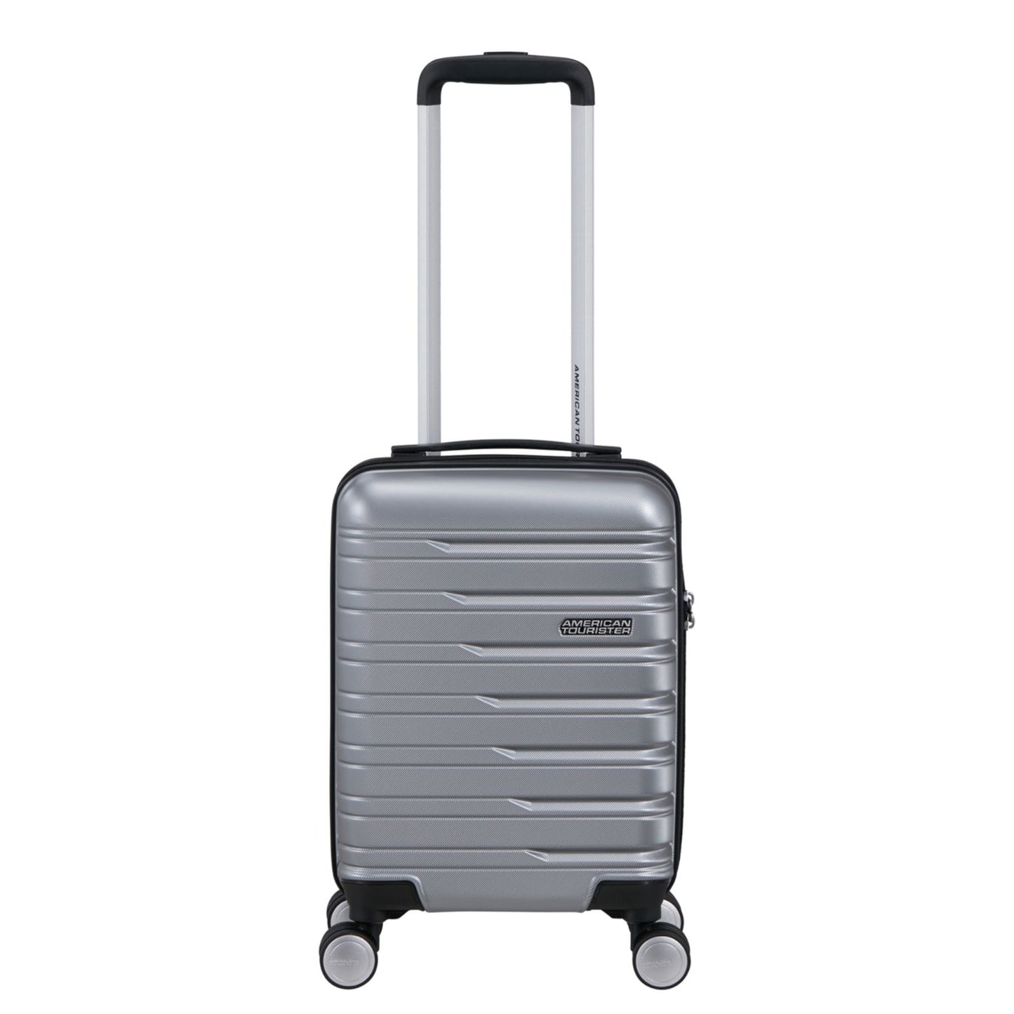 American Tourister Flashline Underseater Spinner 45 cm - Afneembare wielen - 20 liter - 45x30x20 cm - sky silver