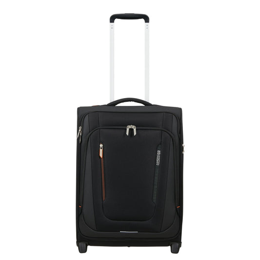 American Tourister Wanderlite Handbagage Upright S - 43.5 liter - 55x40x20 cm - shadow black