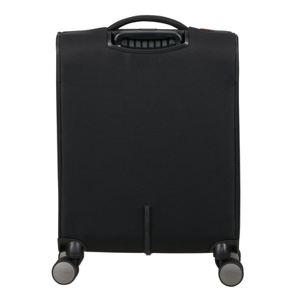 American Tourister Wanderlite Handbagage Spinner S - Uitbreidbaar 45/49.5 liter - 55x40x25 cm - shadow black