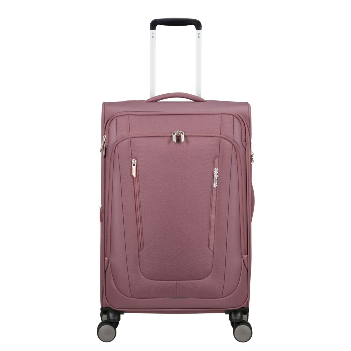 American Tourister Wanderlite Spinner M - Uitbreidbaar 73/81 liter - 68x43x29/32 cm - galactic mauve