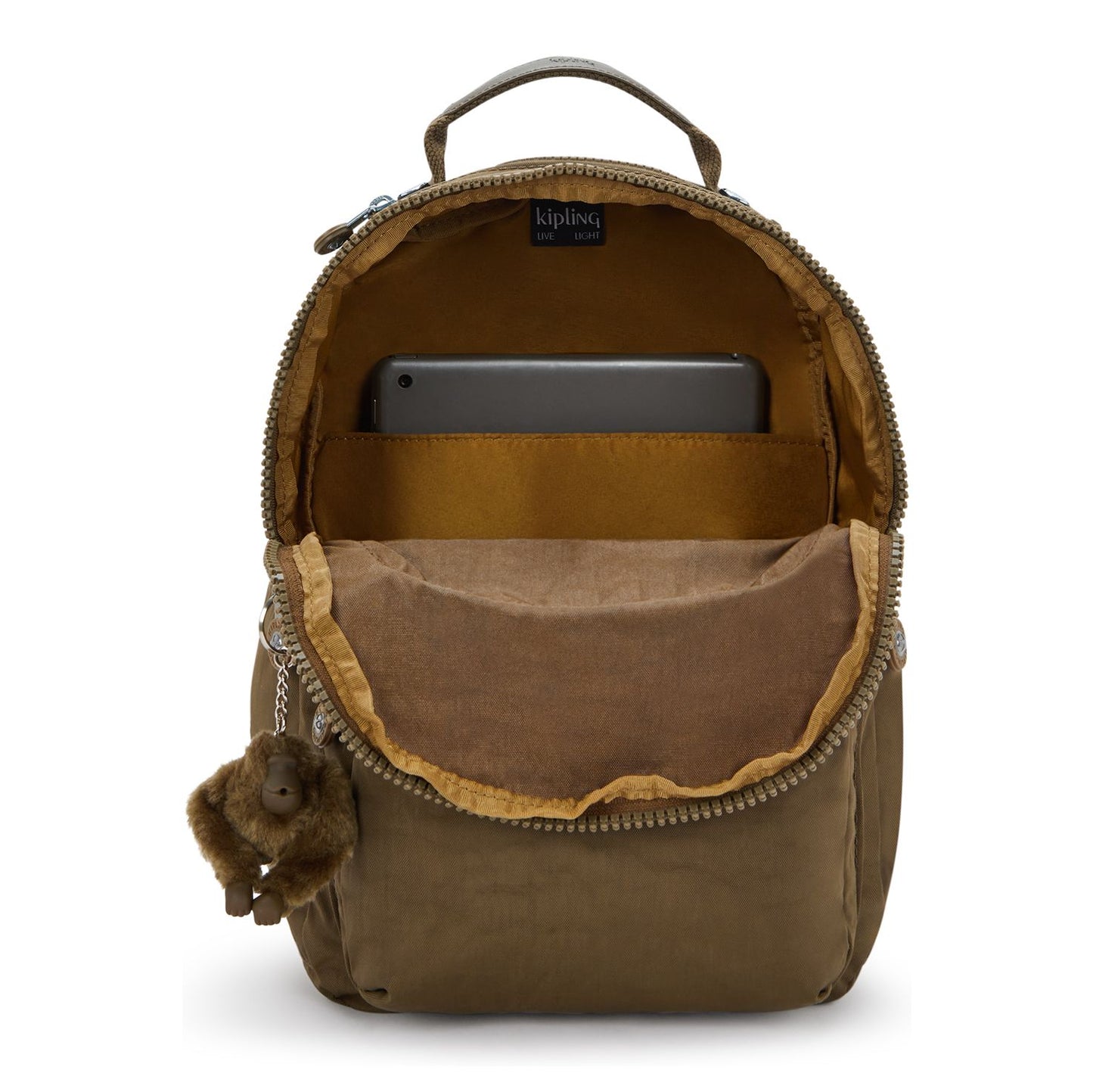 Kipling Seoul S smooth khaki