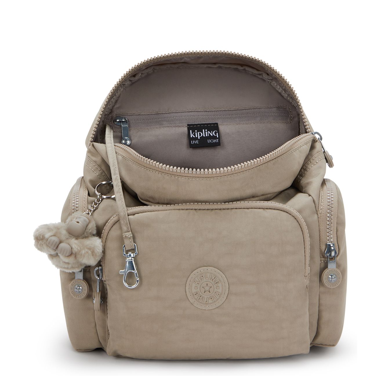 Kipling City Zip Mini soft taupe