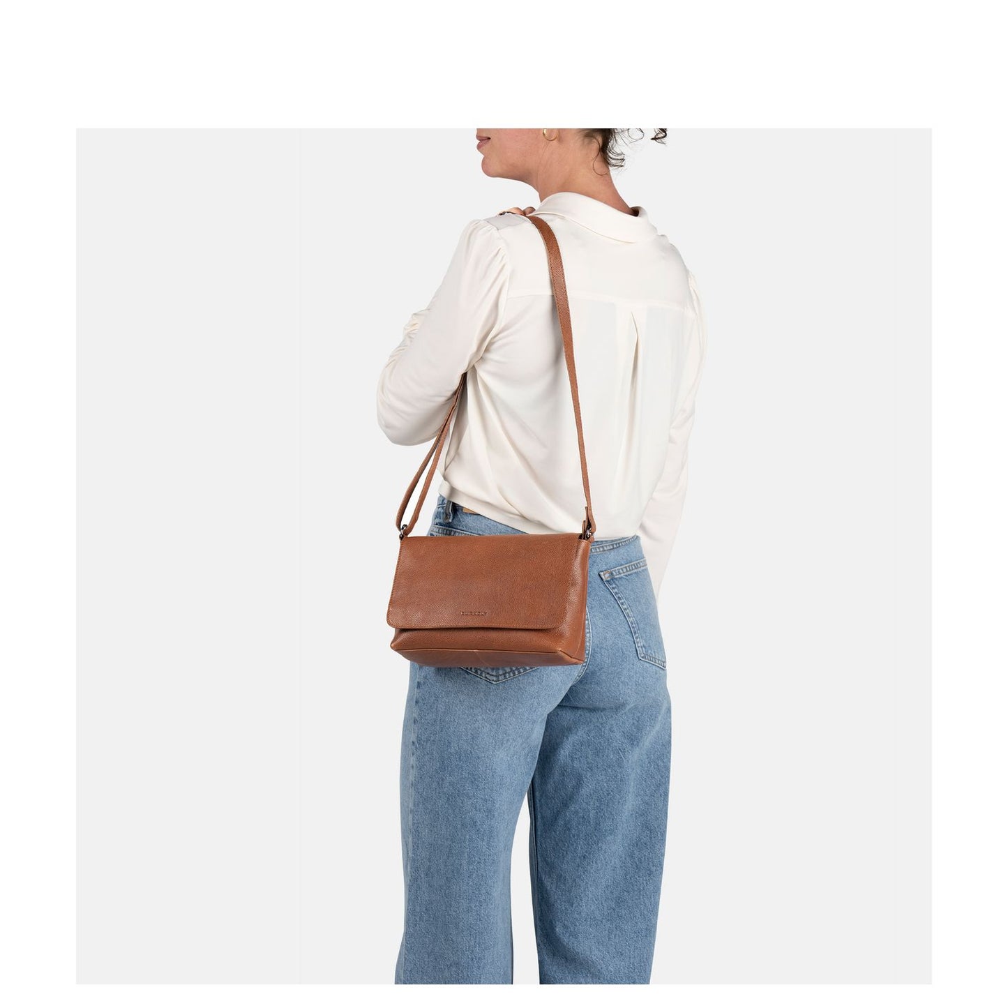 Burkely Antique Avery Ellis Satchelbag cognac