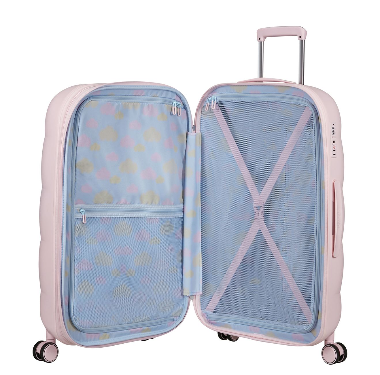 American Tourister Dreami Spinner 77 cm - Uitbreidbaar 96/106 liter - 77x50x30/33 cm - dreamsky pink