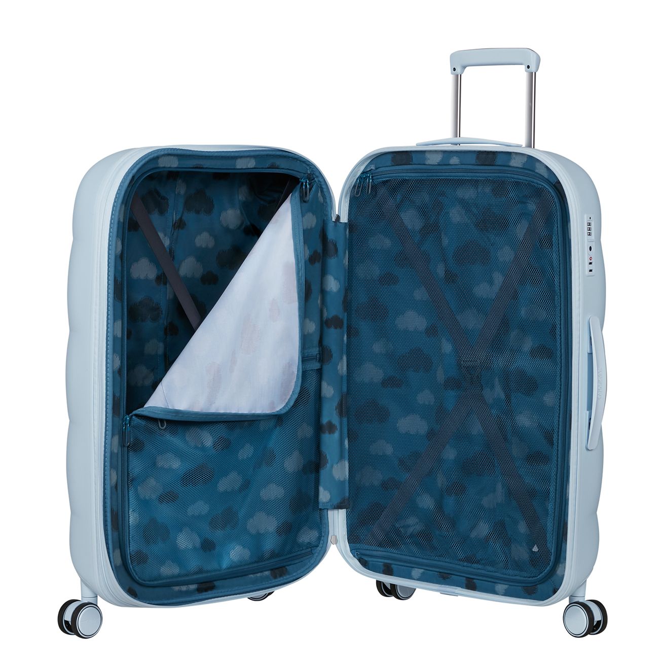 American Tourister Dreami Spinner 77 cm - Uitbreidbaar 96/106 liter - 77x50x30/33 cm - blue dream
