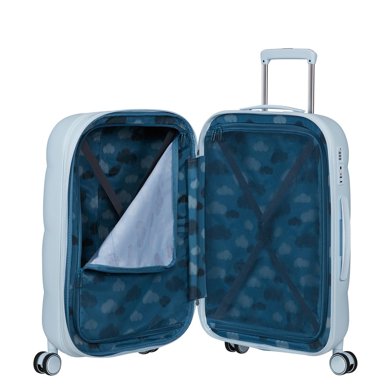 American Tourister Dreami Spinner 67 cm - Uitbreidbaar 69/78 liter - 67x45x29/32 cm - blue dream