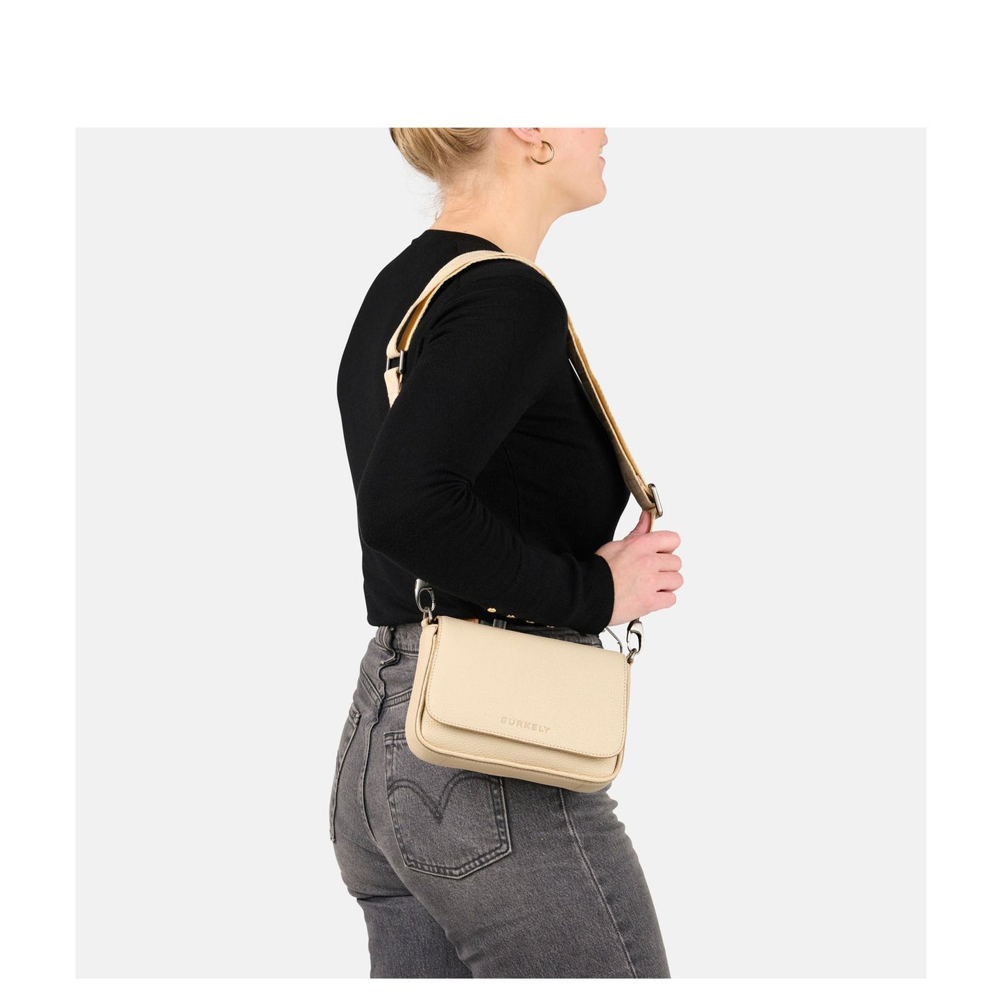 Burkely Always Ava Crossbody Bag off white