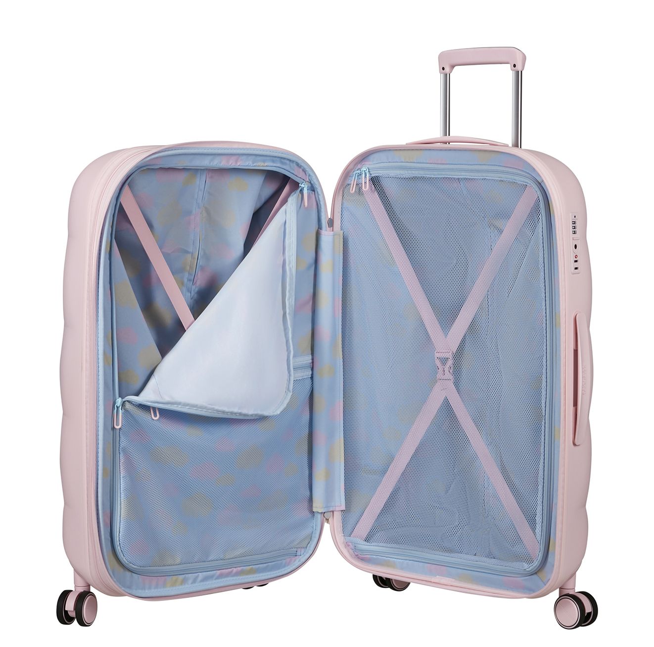 American Tourister Dreami Spinner 77 cm - Uitbreidbaar 96/106 liter - 77x50x30/33 cm - dreamsky pink