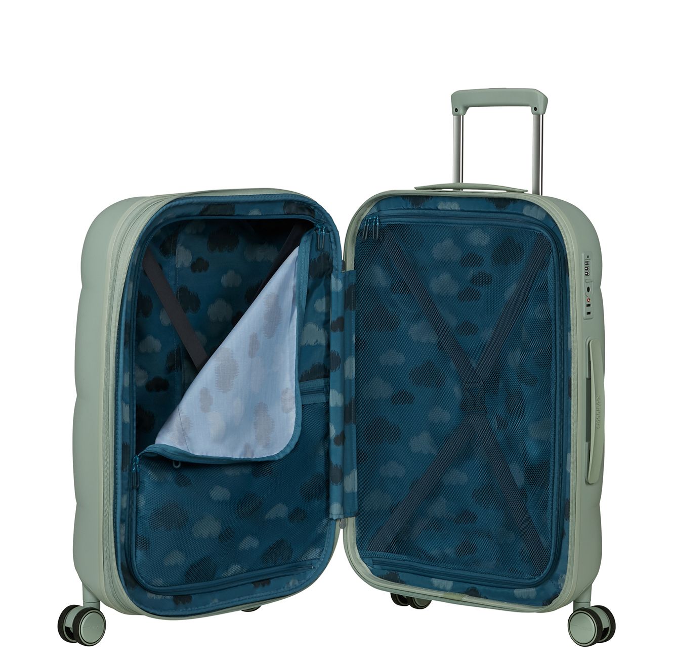 American Tourister Dreami Spinner 67 cm - Uitbreidbaar 69/78 liter - 67x45x29/32 cm - everdream sage