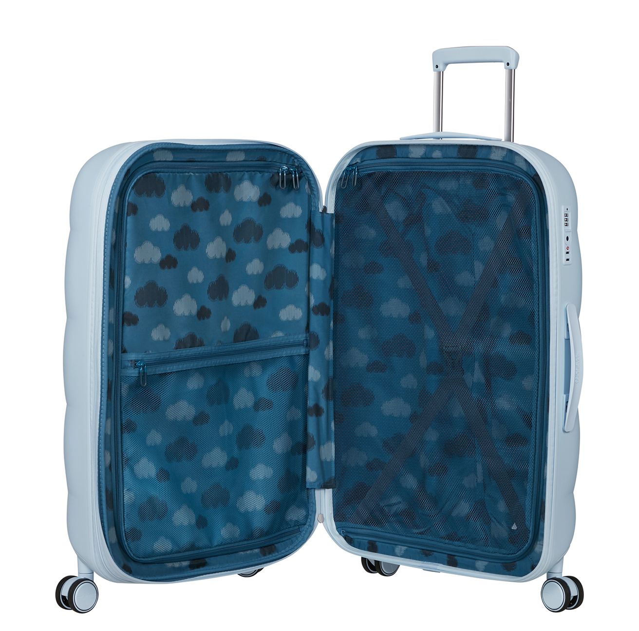 American Tourister Dreami Spinner 77 cm - Uitbreidbaar 96/106 liter - 77x50x30/33 cm - blue dream