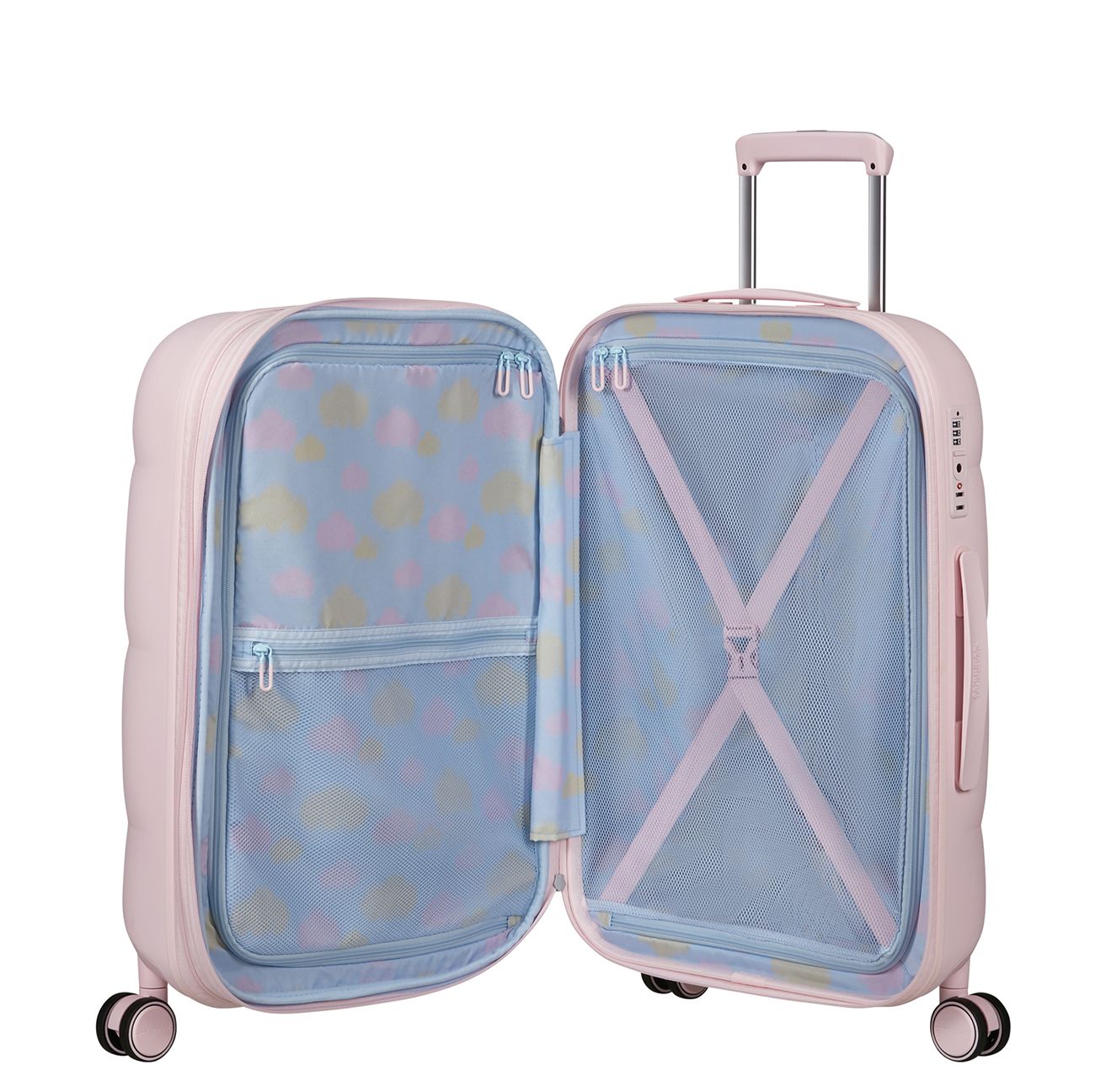 American Tourister Dreami Spinner 67 cm - Uitbreidbaar 69/78 liter - 67x45x29/32 cm - dreamsky pink