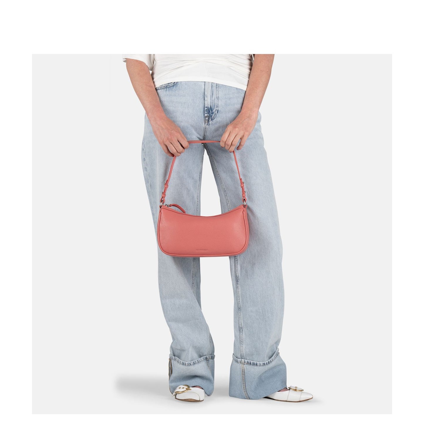 Burkely Always Ava Baguette Bag coral