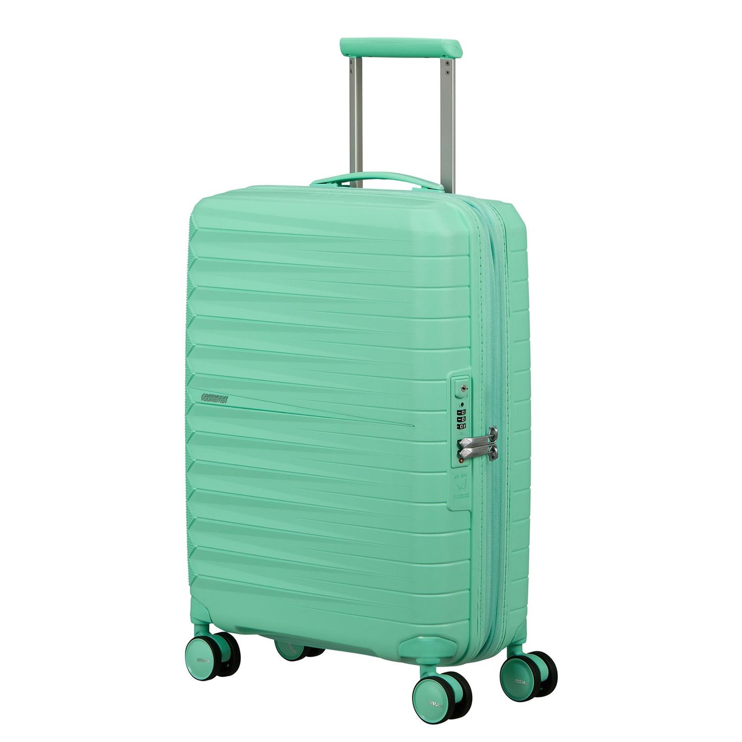 American Tourister FastForward Handbagage Spinner 55 cm - Uitbreidbaar 36/44 liter - 55x40x20/23 cm - jelly mint