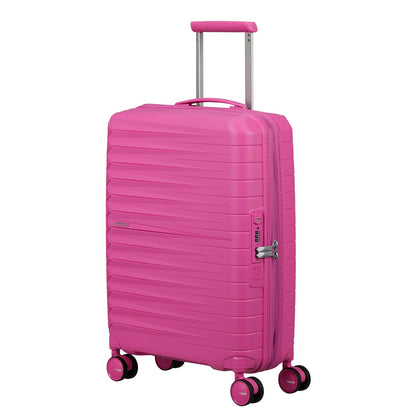 American Tourister FastForward Handbagage Spinner 55 cm - Uitbreidbaar 36/44 liter - 55x40x20/23 cm - electric fuchsia