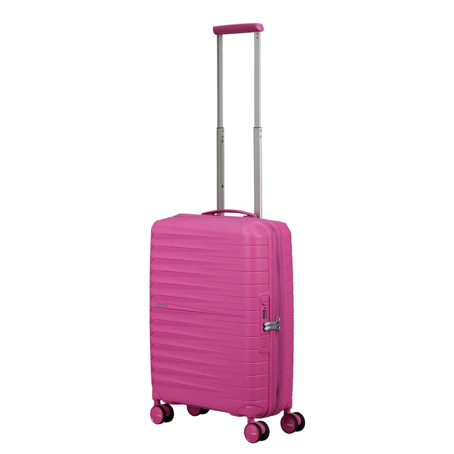 American Tourister FastForward Handbagage Spinner 55 cm - Uitbreidbaar 36/44 liter - 55x40x20/23 cm - electric fuchsia
