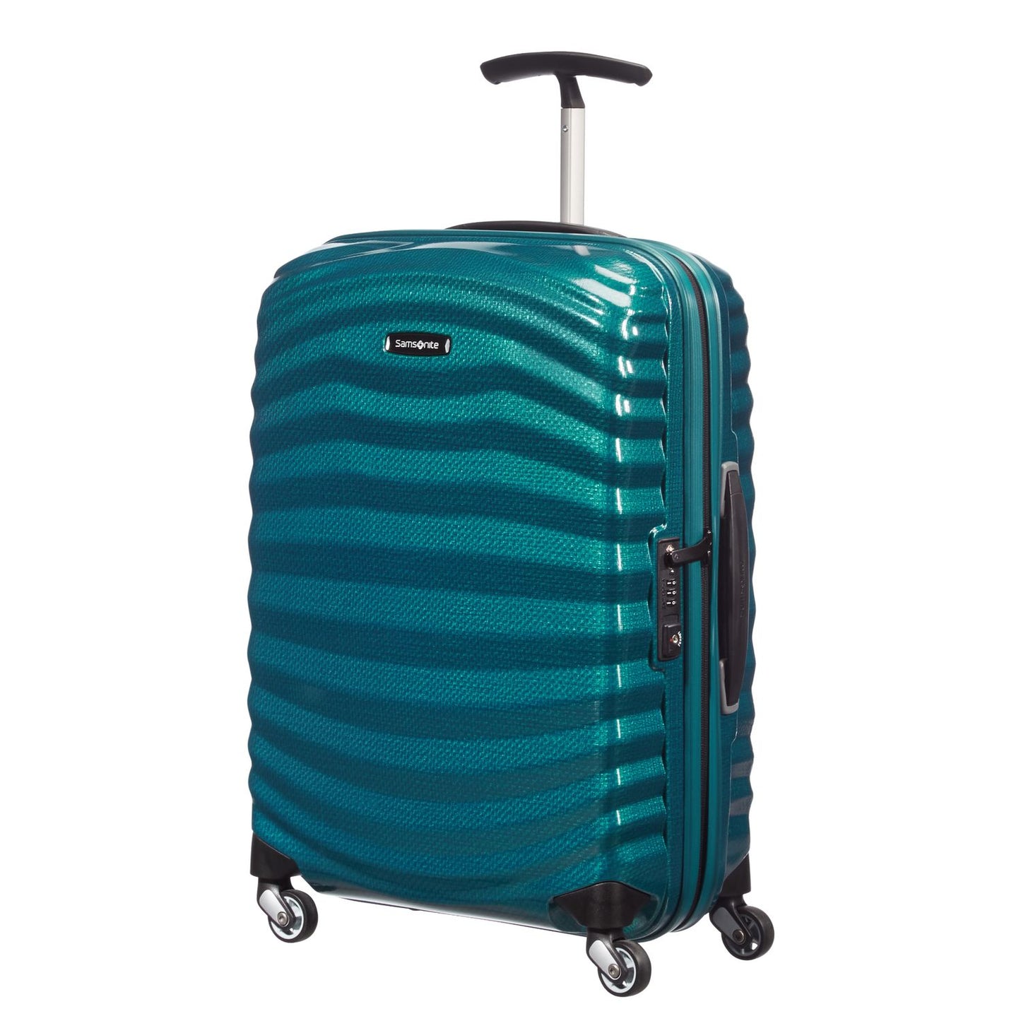 Samsonite Lite-Shock Handbagage Spinner 55 cm- 36 liter - 55x40x20 cm - petrol blue