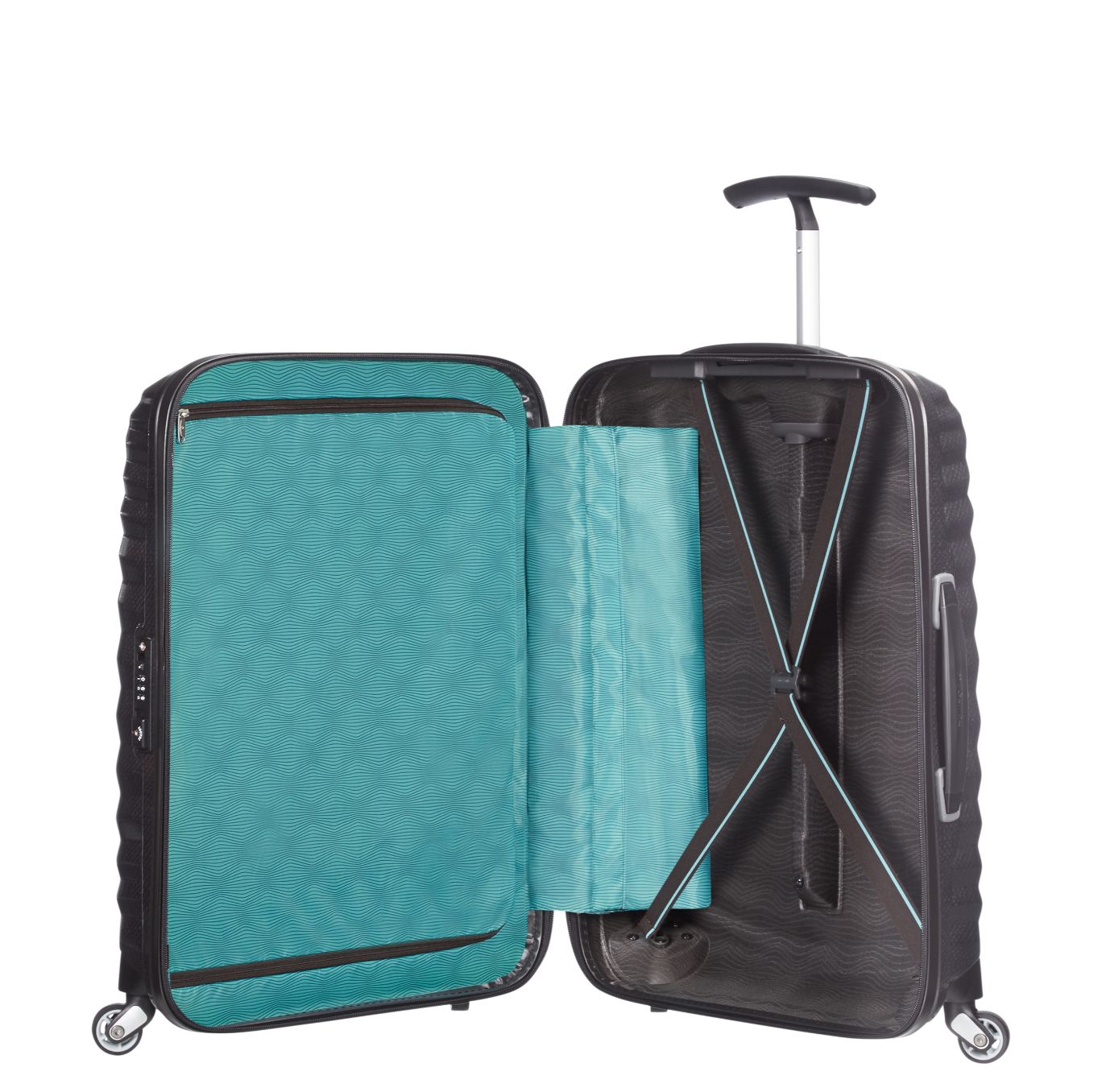 Samsonite Lite-Shock Handbagage Spinner 55 cm- 36 liter - 55x40x20 cm - black