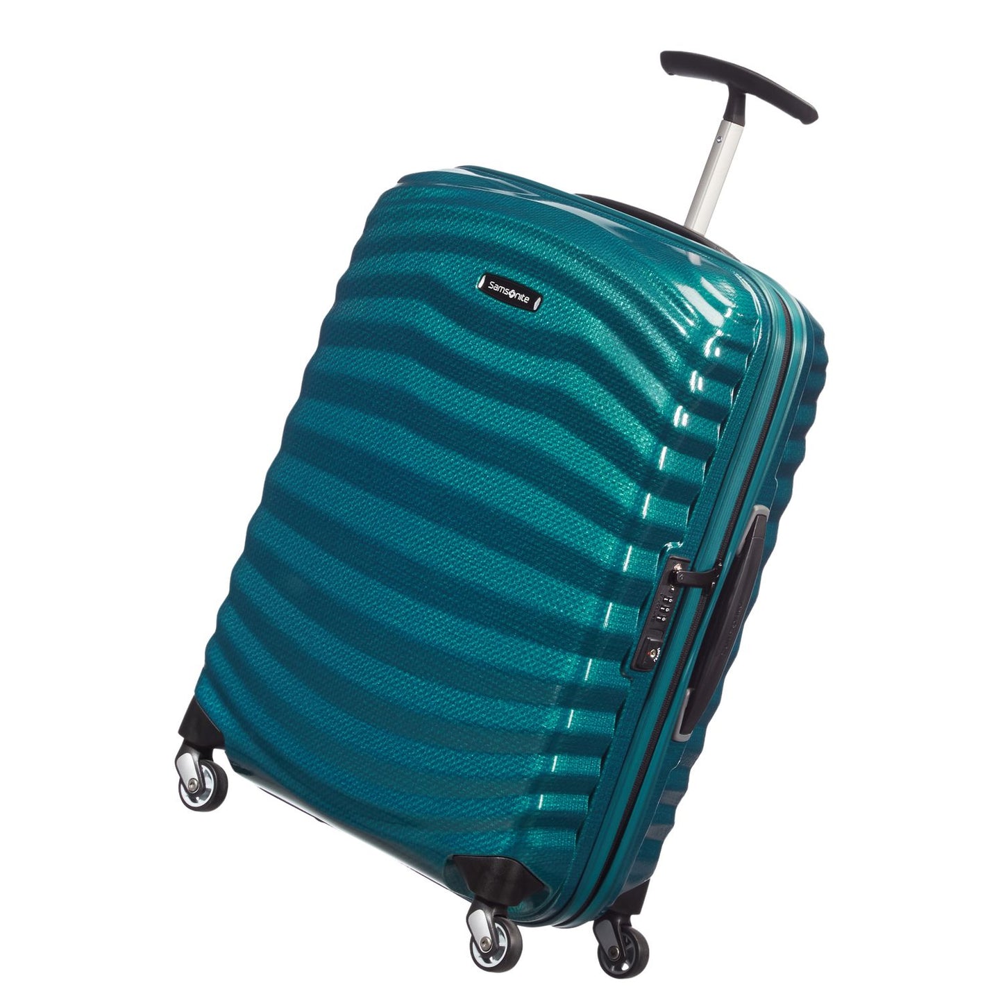 Samsonite Lite-Shock Handbagage Spinner 55 cm- 36 liter - 55x40x20 cm - petrol blue