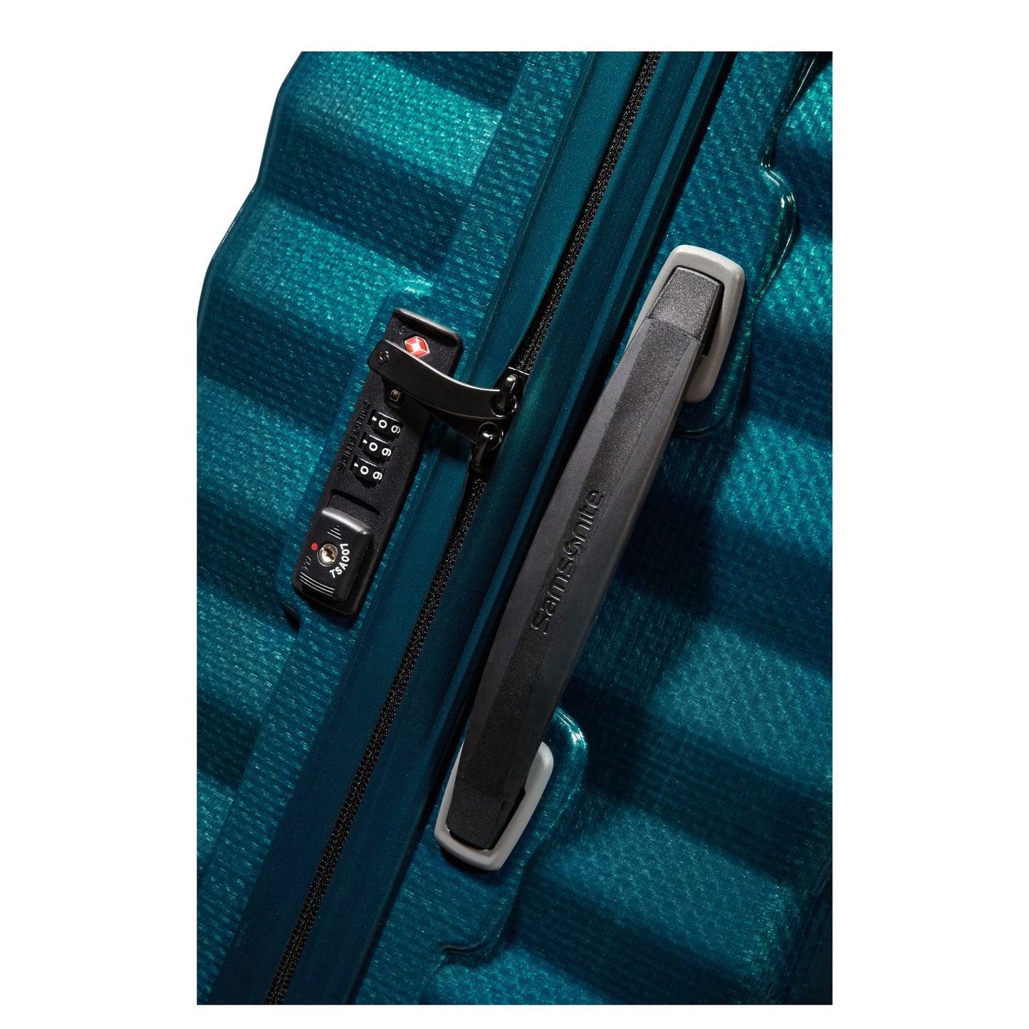 Samsonite Lite-Shock Handbagage Spinner 55 cm- 36 liter - 55x40x20 cm - petrol blue