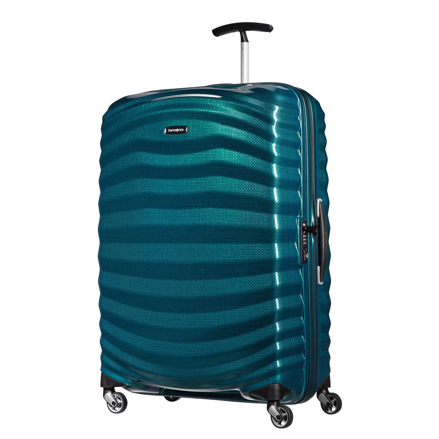 Samsonite Lite-Shock Spinner 75 cm - 98.5 liter - 75x51.5x31 cm - petrol blue