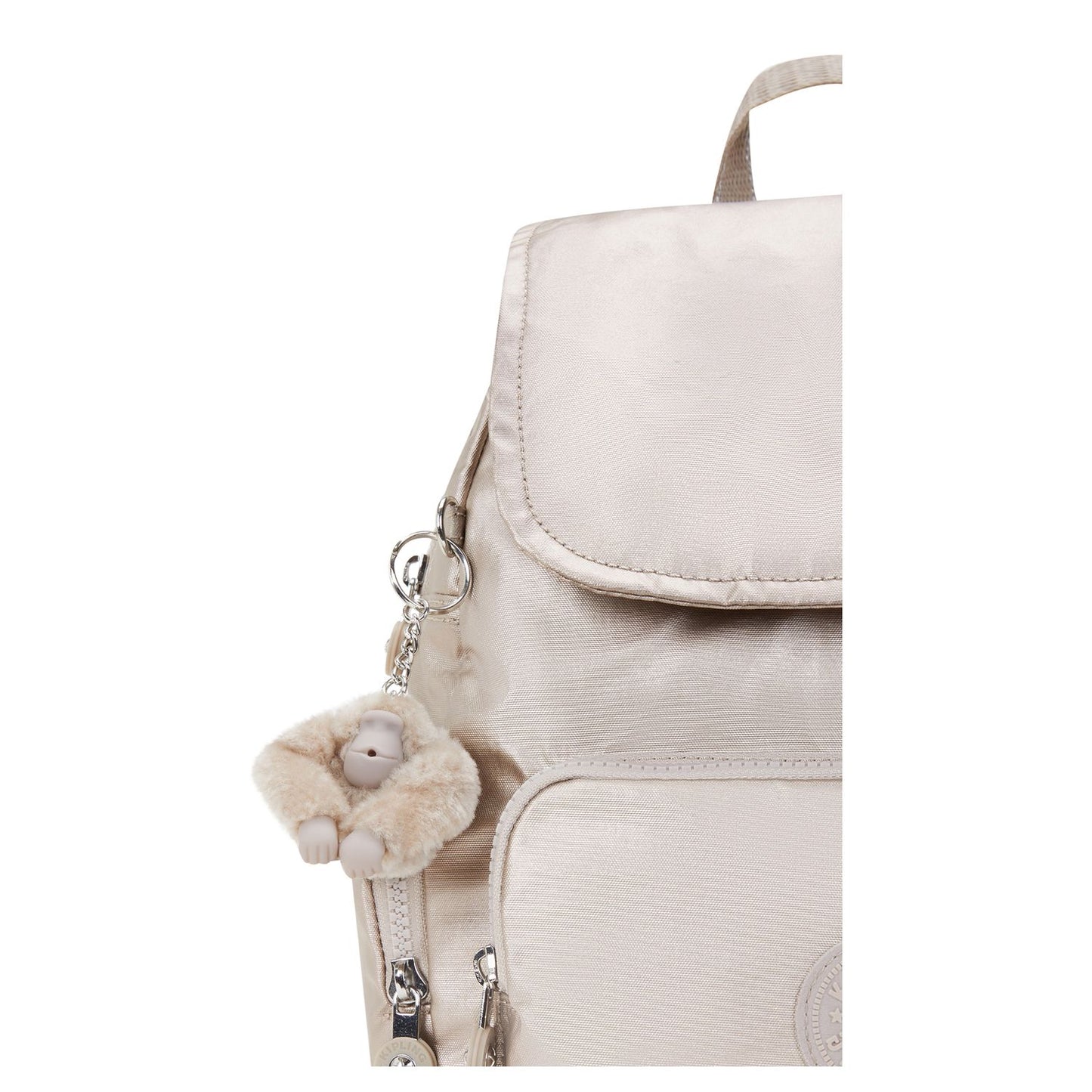 Kipling City Zip S metallic glow
