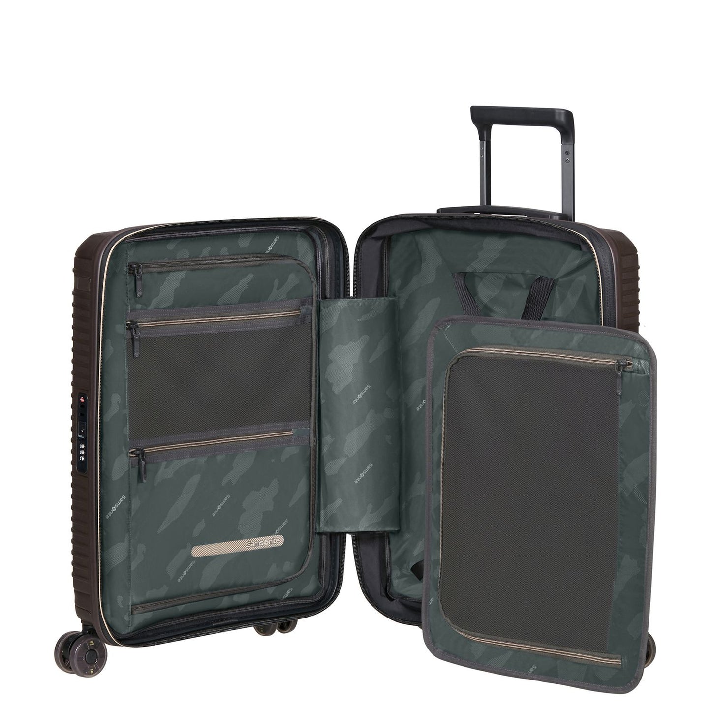 Samsonite Prodiver HS Handbagage Spinner 55 cm - Uitbreidbaar 39/46 liter - 55x40x20/23 cm - coffee bean