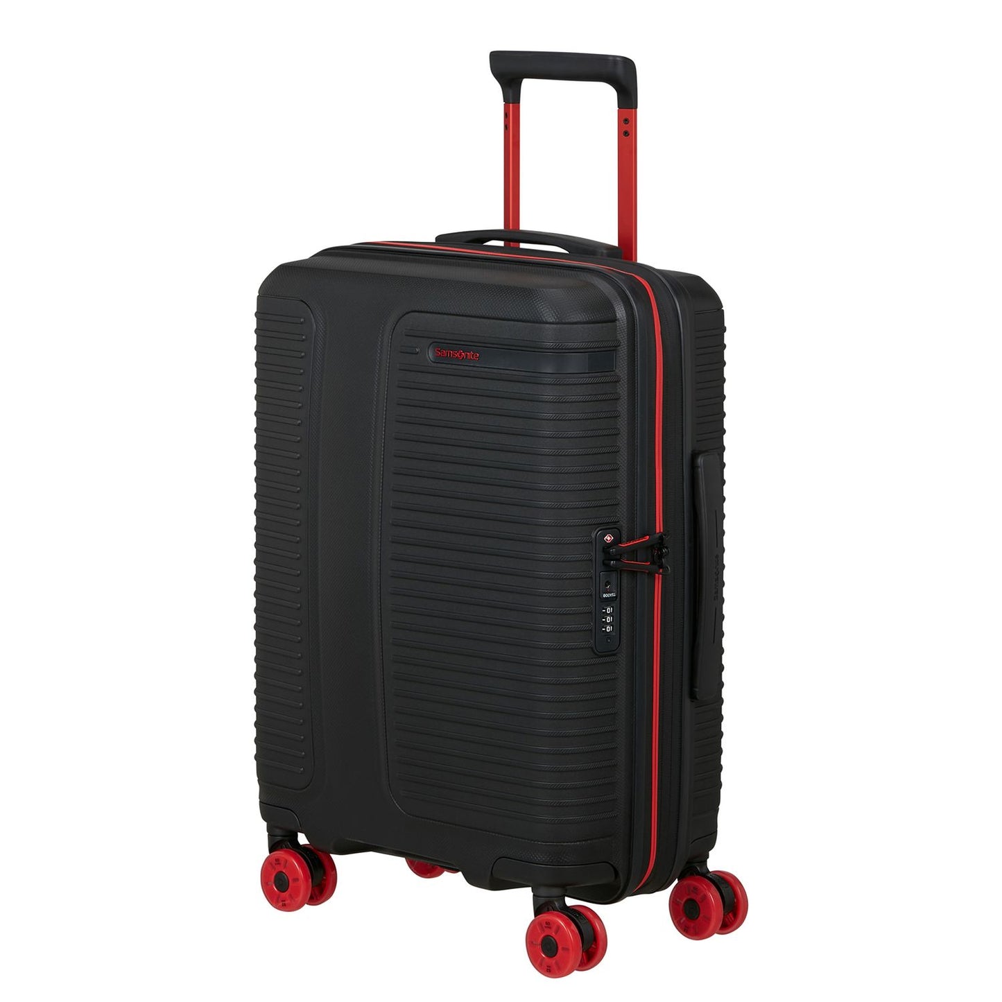 Samsonite Prodiver HS Handbagage Spinner 55 cm - Uitbreidbaar 39/46 liter - 55x40x20/23 cm - black