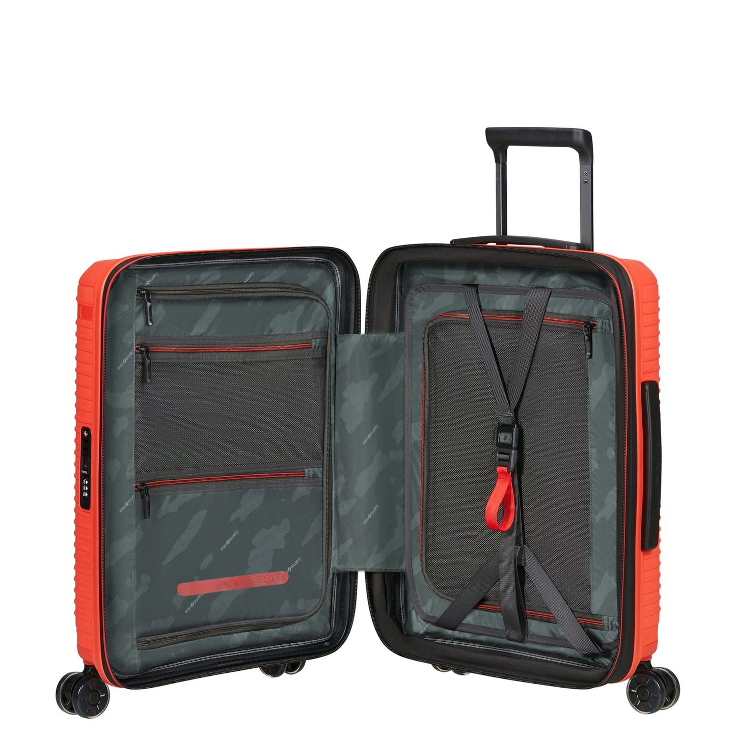 Samsonite Prodiver HS Handbagage Spinner 55 cm - Uitbreidbaar 39/46 liter - 55x40x20/23 cm - tangerine