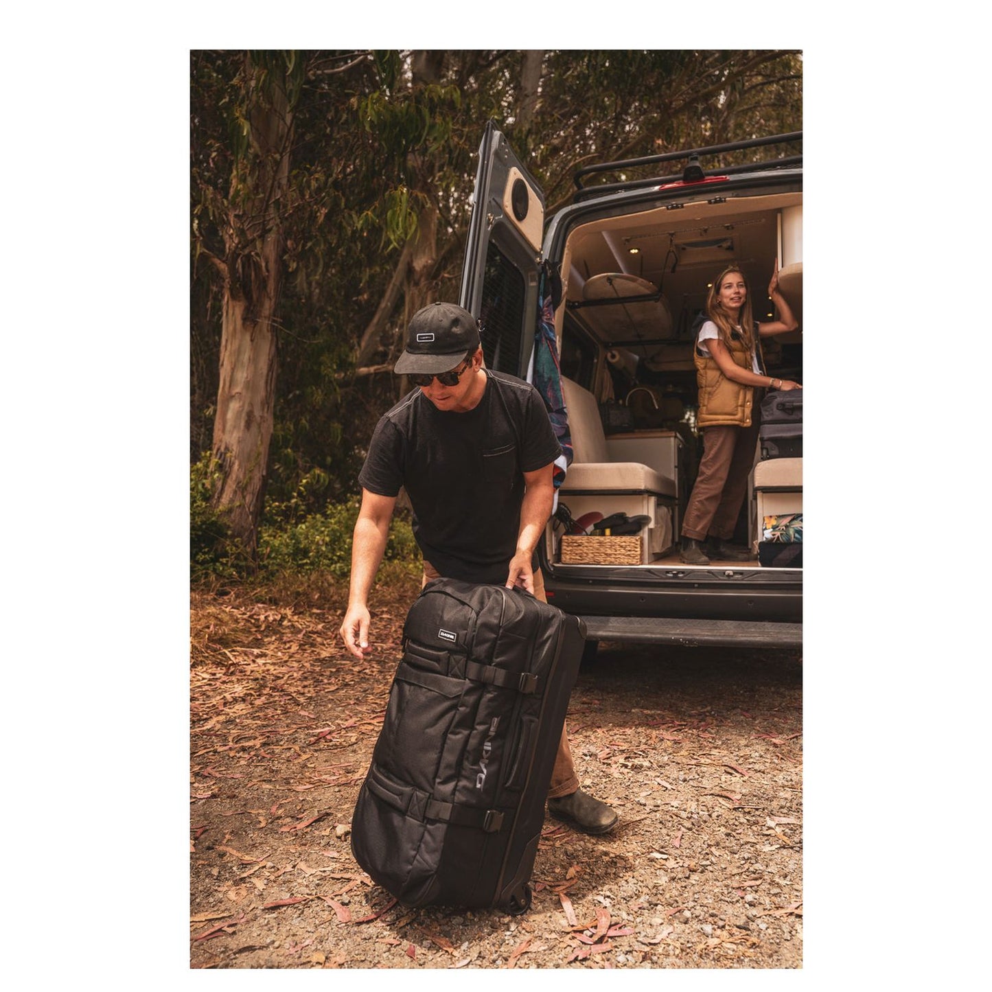 Dakine Split Roller Bag 85L marron coated