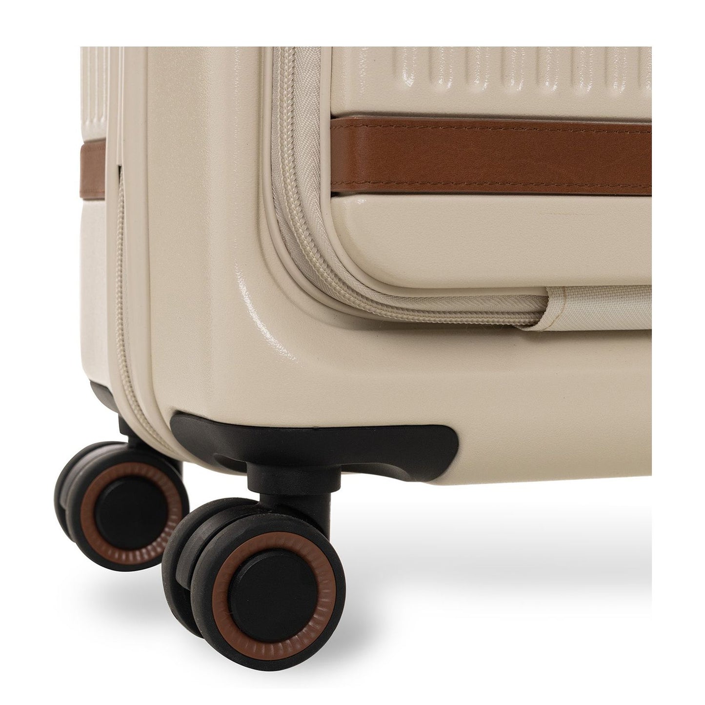 The Chesterfield Brand Zuna Handbagage Spinner 55 cm Laptop Voorvak - 44 liter - 55x36x23 cm - sandy beach