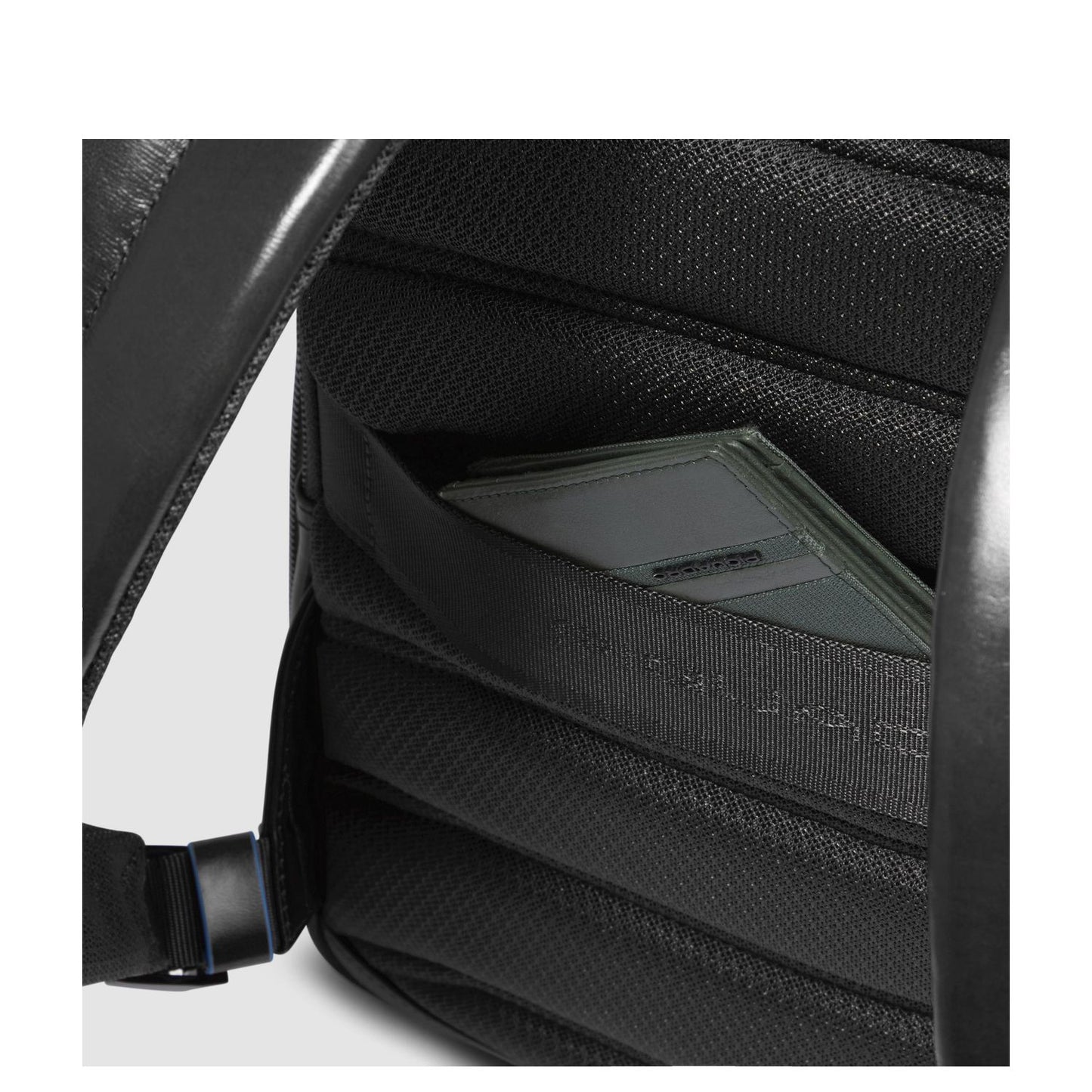 Piquadro Blue Square Laptop Backpack 14"  black