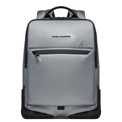 Piquadro Corner Laptop Backpack moro grigio