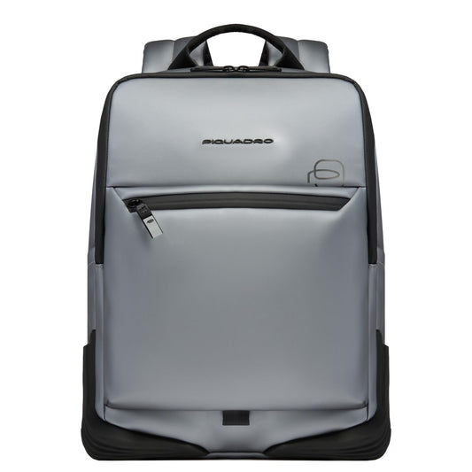 Piquadro Corner Laptop Backpack moro grigio