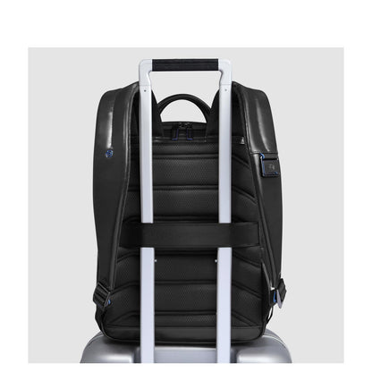 Piquadro Blue Square Laptop Backpack 14"  black