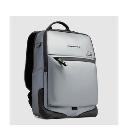 Piquadro Corner Laptop Backpack moro grigio