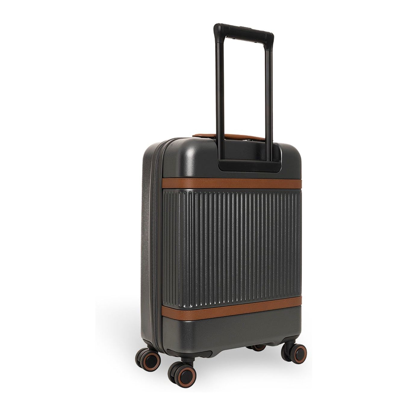 The Chesterfield Brand Zuna Handbagage Spinner 55 cm Laptop Voorvak - 44 liter - 55x36x23 cm - urban graphite