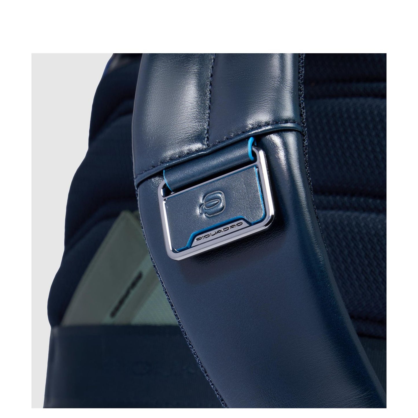 Piquadro Blue Square Laptop Backpack 14"  dark blue