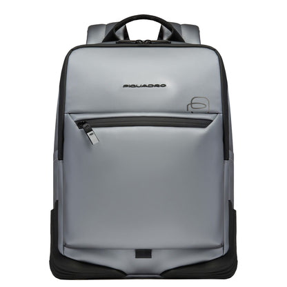 Piquadro Corner Laptop Backpack moro grigio