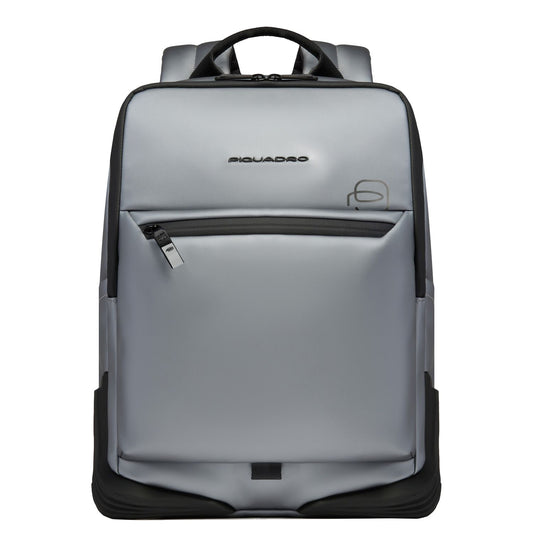 Piquadro Corner Laptop Backpack moro grigio