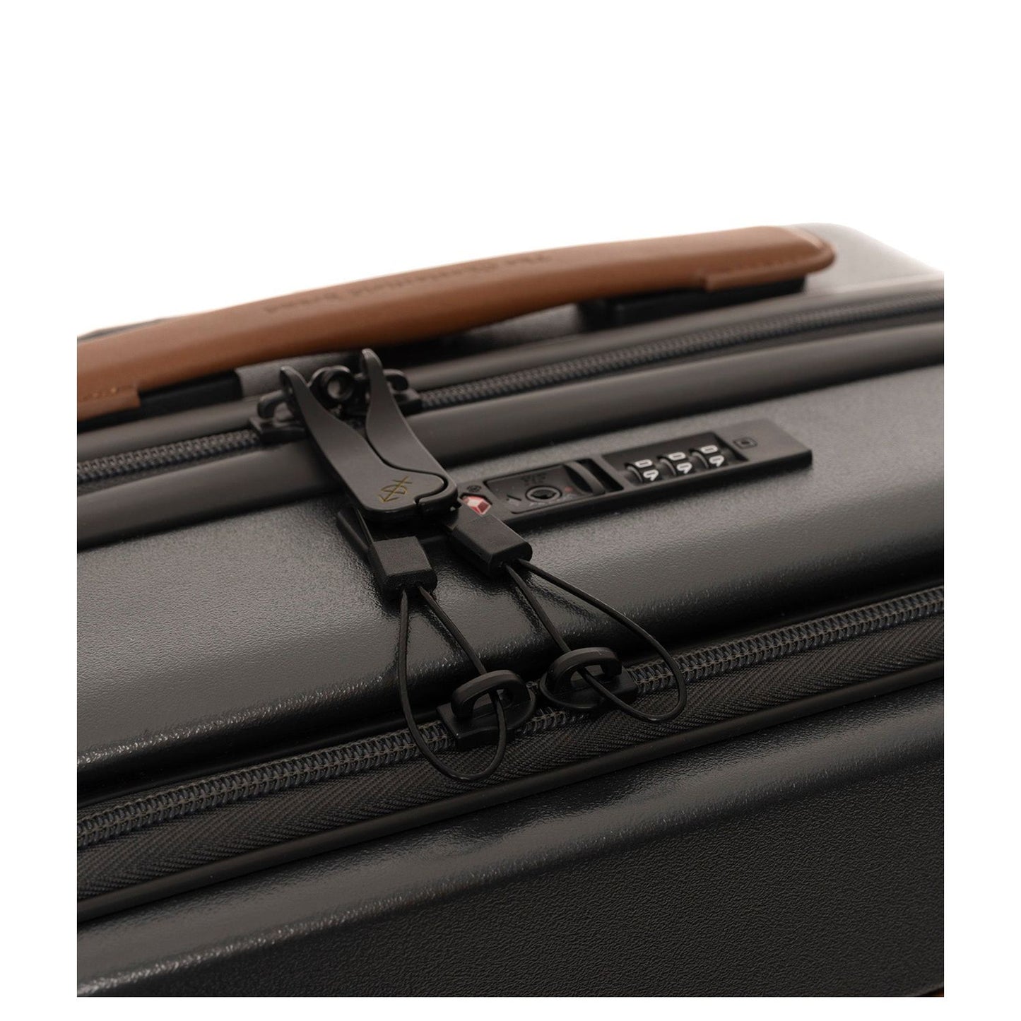 The Chesterfield Brand Zuna Handbagage Spinner 55 cm Laptop Voorvak - 44 liter - 55x36x23 cm - urban graphite