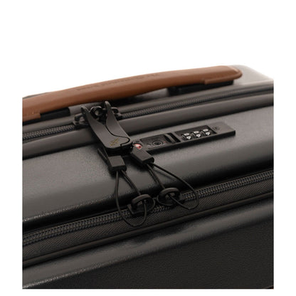 The Chesterfield Brand Zuna Handbagage Spinner 55 cm Laptop Voorvak - 44 liter - 55x36x23 cm - urban graphite