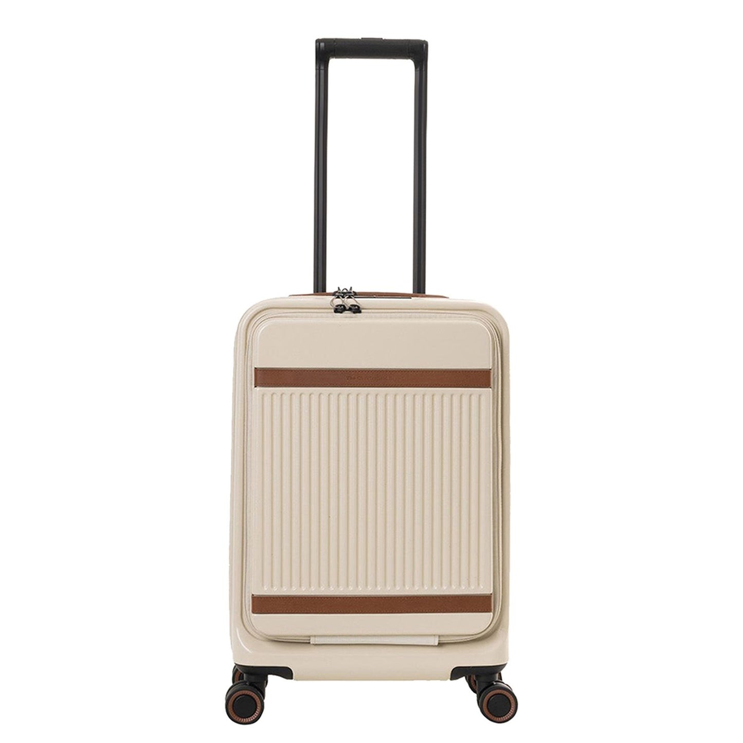 The Chesterfield Brand Zuna Handbagage Spinner 55 cm Laptop Voorvak - 44 liter - 55x36x23 cm - sandy beach