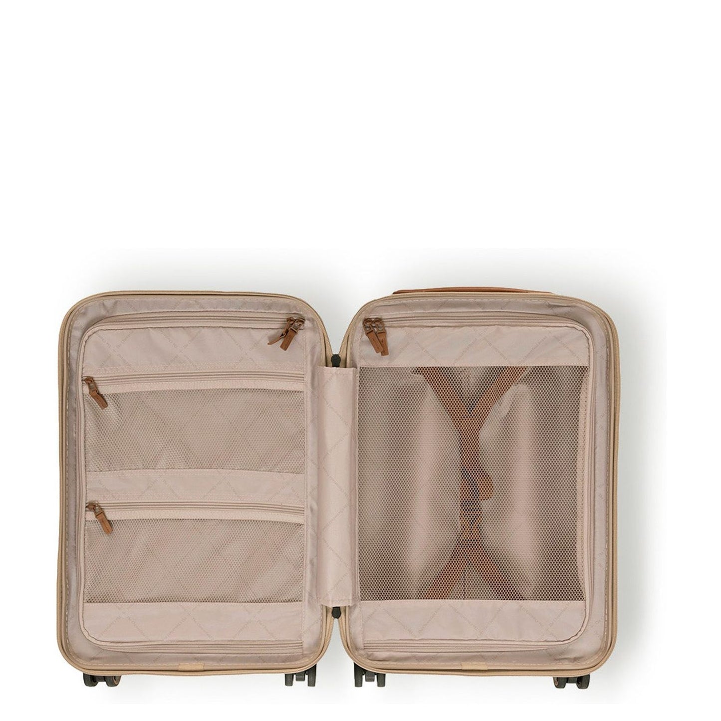 The Chesterfield Brand Zuna Handbagage Spinner 55 cm - 44 liter - 55x36x20 cm - champagne