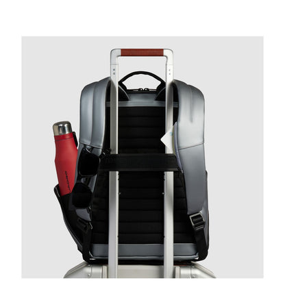 Piquadro Corner Laptop Backpack moro grigio