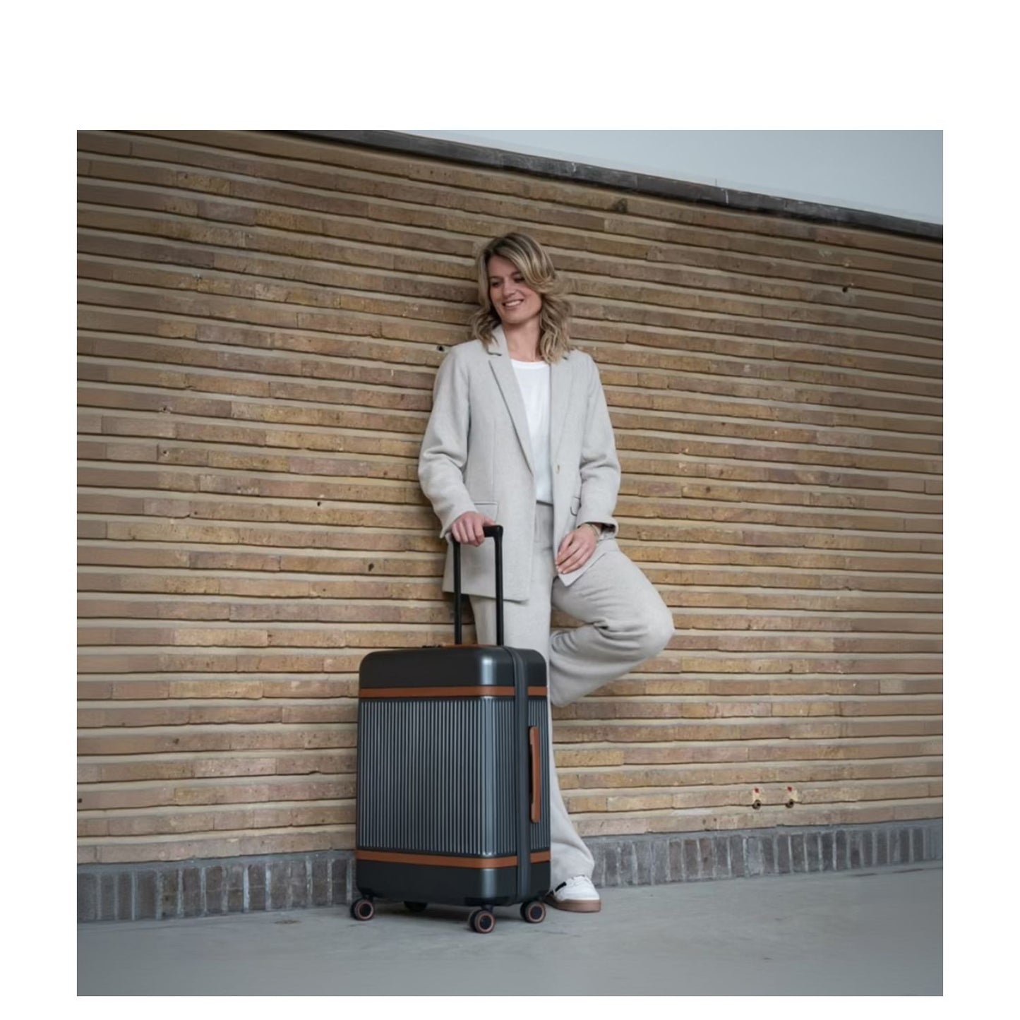 The Chesterfield Brand Zuna Spinner 76 cm - 113 liter - 76x52x30 cm - urban graphite