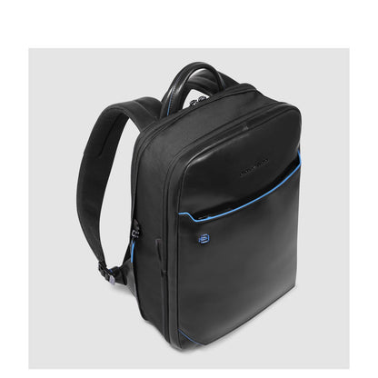 Piquadro Blue Square Laptop Backpack 14"  black