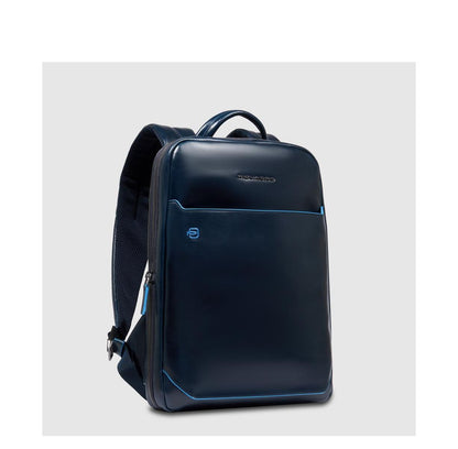 Piquadro Blue Square Laptop Backpack 14"  dark blue