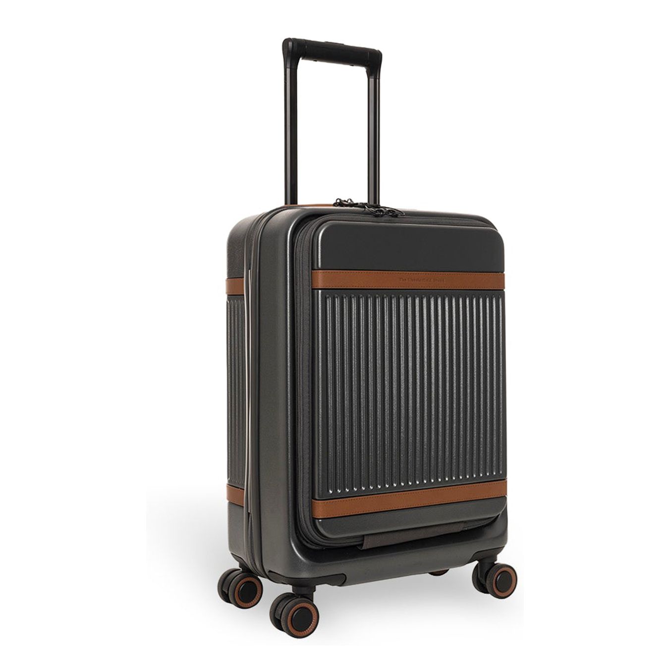 The Chesterfield Brand Zuna Handbagage Spinner 55 cm Laptop Voorvak - 44 liter - 55x36x23 cm - urban graphite